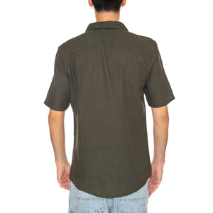 Onscaiden Life Solid Resort Green - Camicia Mancihe Corte Uomo Verde 22025116 . ONLY & SONS 