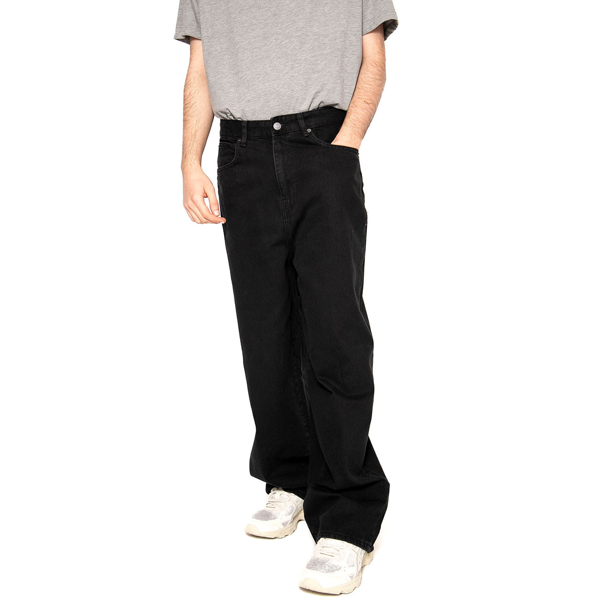 Onsye Vita Alta Loose-fit Jeans - Pantaloni Denim Jeans Uomo Neri 22028835BLK . ONLY & SONS 