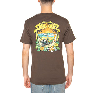 Winkowski 8Baller Trip T-Shirt Washed Green - Maglietta Girocollo Uomo Verde SCA-TEE-12142 . SANTA CRUZ 