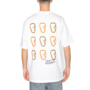 Unisex SS Nse Oversized Tee - Maglietta Girocollo Uomo Bianca NF0A8C3TFN41 . THE NORTH FACE 