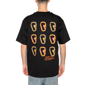 Unisex SS Nse Oversized Tee - Maglietta Girocollo Uomo Nera NF0A8C3TJK31 . THE NORTH FACE 