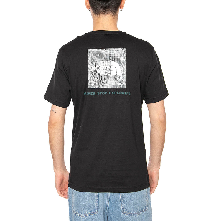 Men's S/S Box Nse Tailgrid Infill Tee - Maglietta Girocollo Uomo Nera NF0A8C4U9431 . THE NORTH FACE 