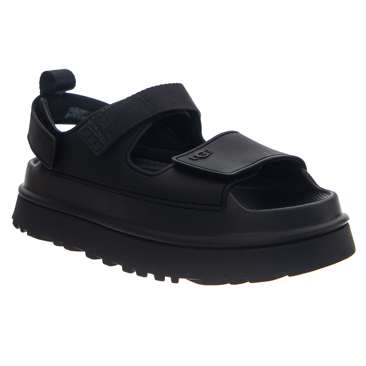 W GOLDENGLOW Black . Sandalo Nero Donna 1152685-BLK . UGG 