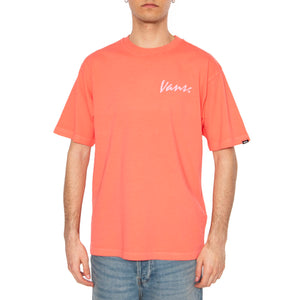 66 Baked In Loose SS Porcelain Rose - Maglietta Girocollo Uomo Rosa VN000NTSD6Z1 . VANS 
