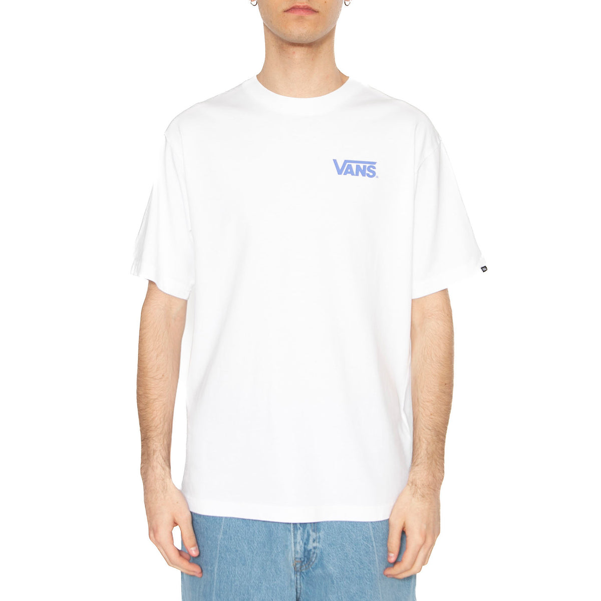 Cuckling Duo Loose SS Tee White - Maglietta Girocollo Uomo Bianca VN000NU0WHT1 . VANS 