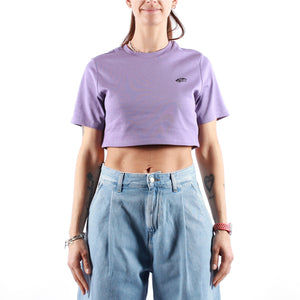 W STYLE 76 II CREW CROP SS PURPLE HAZE - Maglietta Girocollo Cropped Donna Viola VN000P5V6PH1 . VANS 