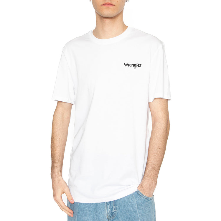 2-Pack Sign Off Tee White / Blue - Set Composto da Maglietta Girocollo Uomo Bianca + Maglietta Girocollo Uomo Blu 112321593 . WRANGLER 