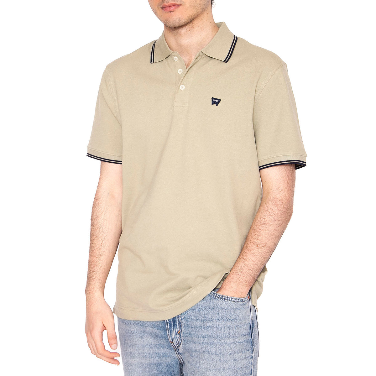 Polo Shirt Tea - Polo Uomo Verde 112362829 . WRANGLER 