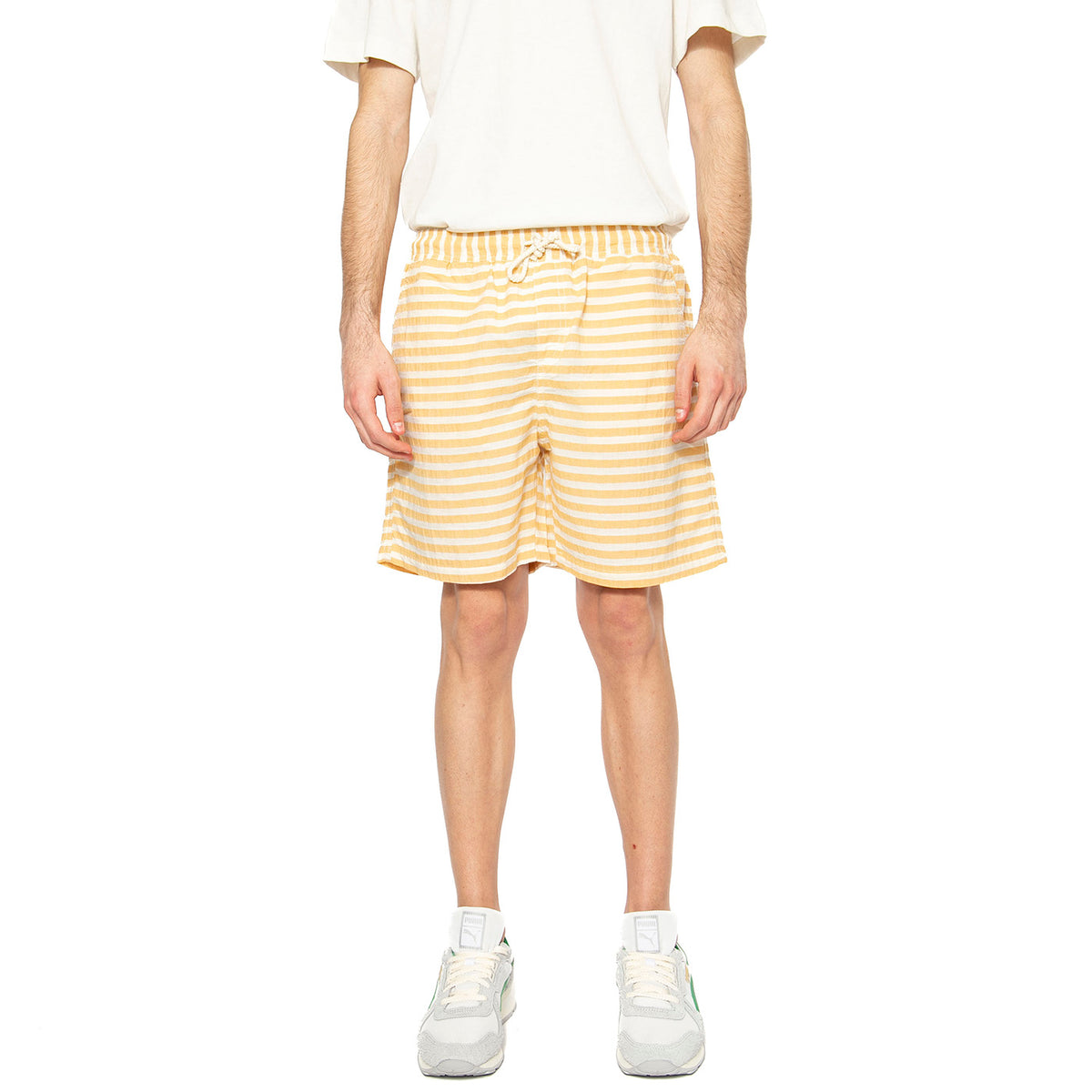 Stripes Summer Short Sand - Bermuda Uomo Multicolore 3333-SAND . BRAVA FABRICS 