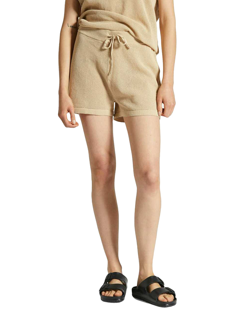 ARUBA COVER UP SHORT OAT MILK - Bermuda Donna Beige 04971-OATMK . BRIXTON 