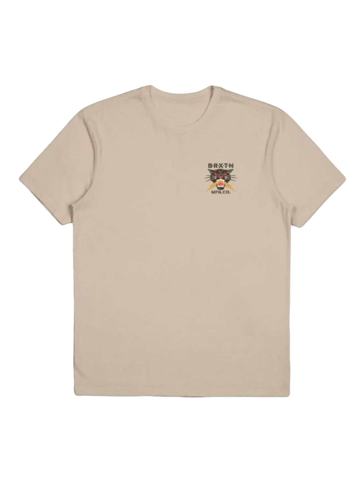SPARKS S/S TLRT SMOKE GREY - Maglietta Girocollo Uomo Grigia 16861-SMKGY . BRIXTON 