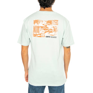 Tractor Love T-Shirt Dewkist - Maglietta Girocollo Uomo Blu 6010130-13-0107 . CAT 