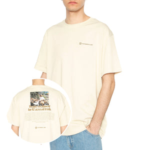 Better Palce T-Shirt - Maglietta Girocollo Uomo Beige 6010137-13-1009 . CAT 