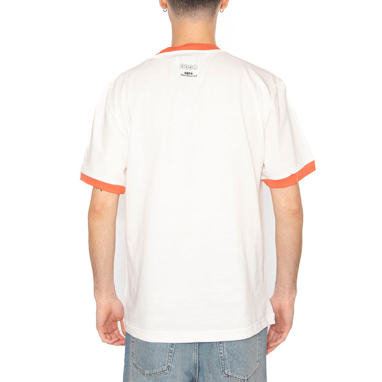 Bowl T-Shirt - Maglietta Girocollo Uomo Bianca 6010138-11-4300 . CAT 