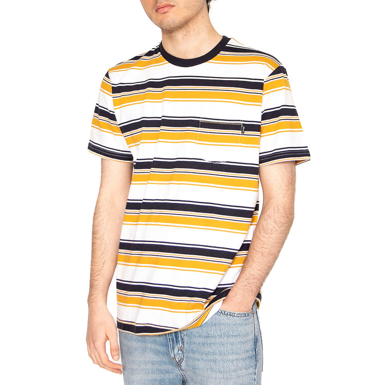 Ferry Tee - Maglietta Girocollo Uomo Multicolore 311000075-NVY . DARK SEAS 