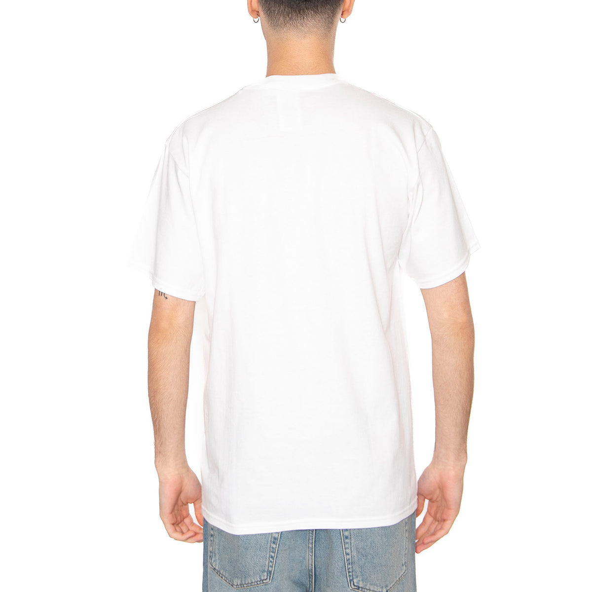 Illo Box - Maglietta Girocollo Uomo Bianca TS01725-WHITE . HUF 
