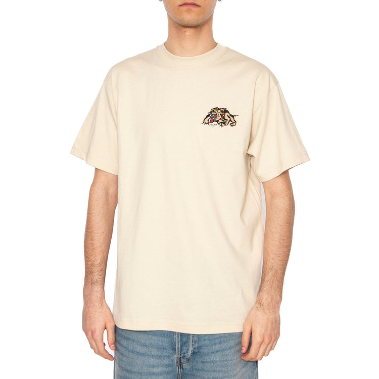 Bledsoe S/S Tee Beige - Maglietta Girocollo Uomo Beige TS02352-STONE . HUF 