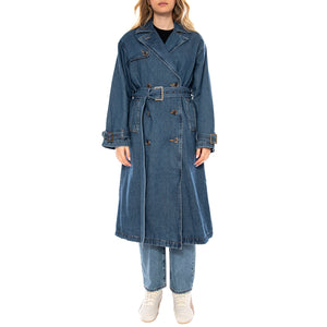 Levi's® Spade Women's Denim Trench Coat -- Cappotto Donna Blu A8976-0001 . LEVIS 