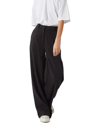 LESSA 2.0 E54 BLACK - Pantaloni Donna Neri 21717e54-999 . MINIMUM 