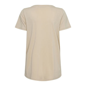 RYNAH 2.0 0281 T-SHIRT BEIGE - Maglietta Girocollo Donna Beige 217180281-1105 . MINIUM 