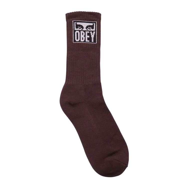 Obey Eyes Icon Socks - Calzini Marroni 100260141-JVA . OBEY 
