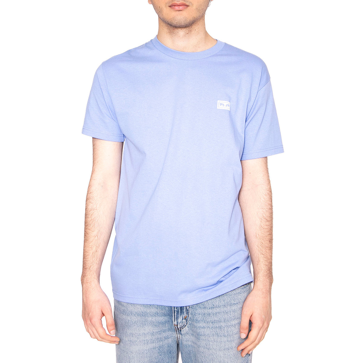Obey Eyes 3 Tee Purple - Maglietta Girocollo Uomo Viola 165261826-DIV . OBEY 