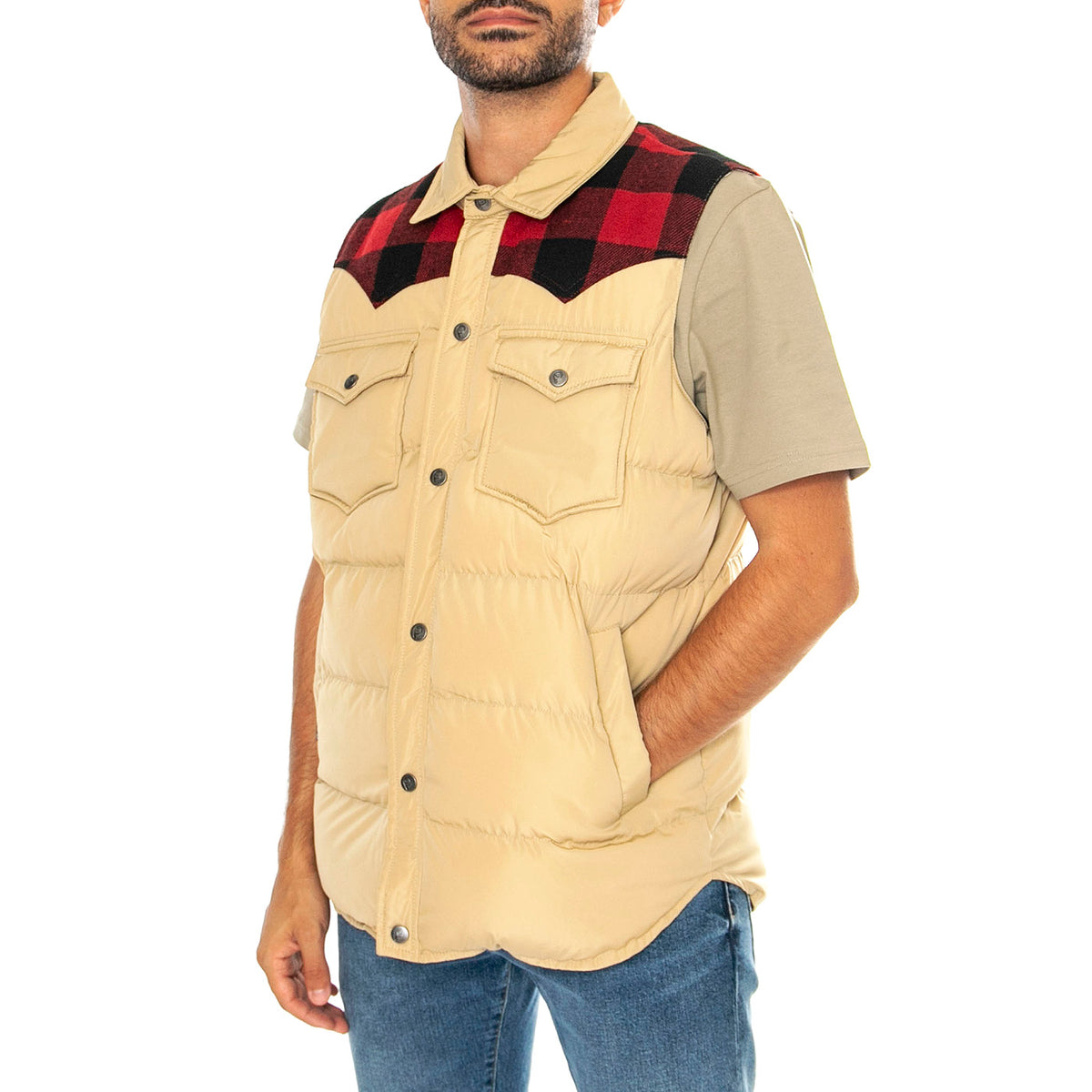 Rockford Primaloft Vest Star Fish - Giacca Smanicata Uomo Multicolore PFD0382-J39 . PENFIELD 