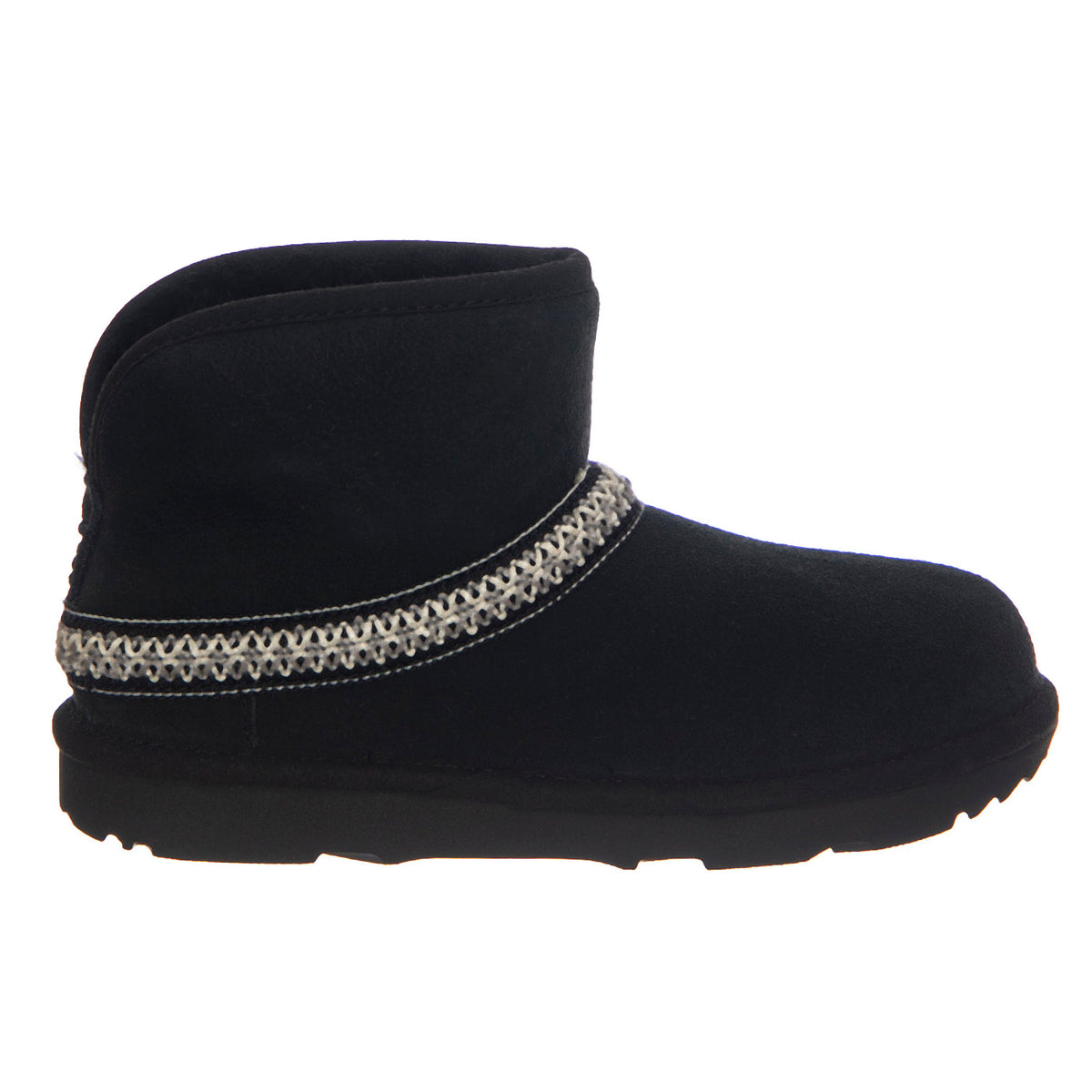 K Classic Mini Crescent Black - Stivali Bambini Neri UGKCLMCRBK1157697K . UGG 