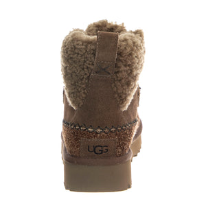 W Classic Alpine Lace-Up Hickory - Stivali Donna Marroni UGSCALPLHCK1158271W . UGG 