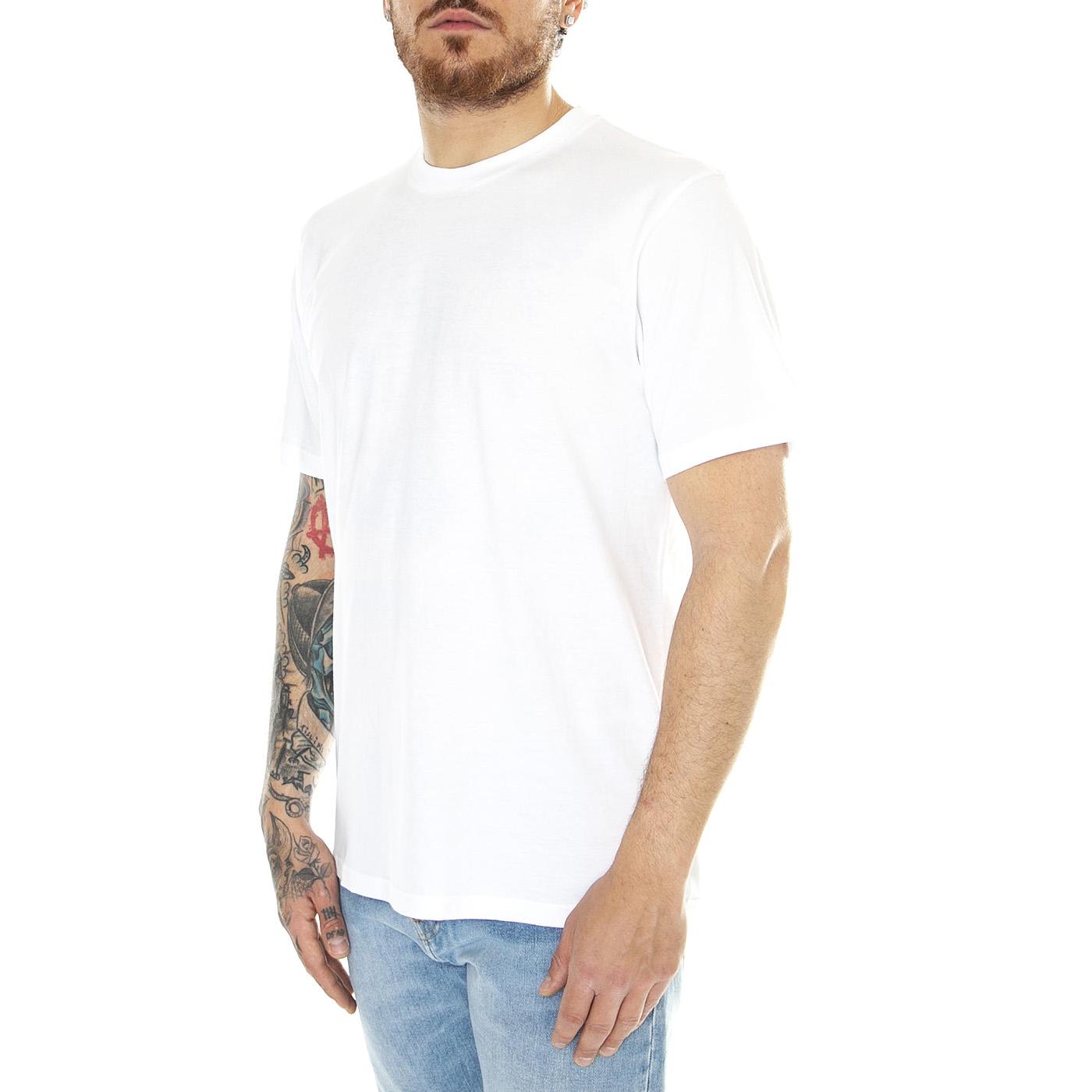 Standard Crew Neck T-Shirt White + White Two-Pack - Maglietta Girocollo Uomo Bianca I029370.931XX  CARHARTT WIP 