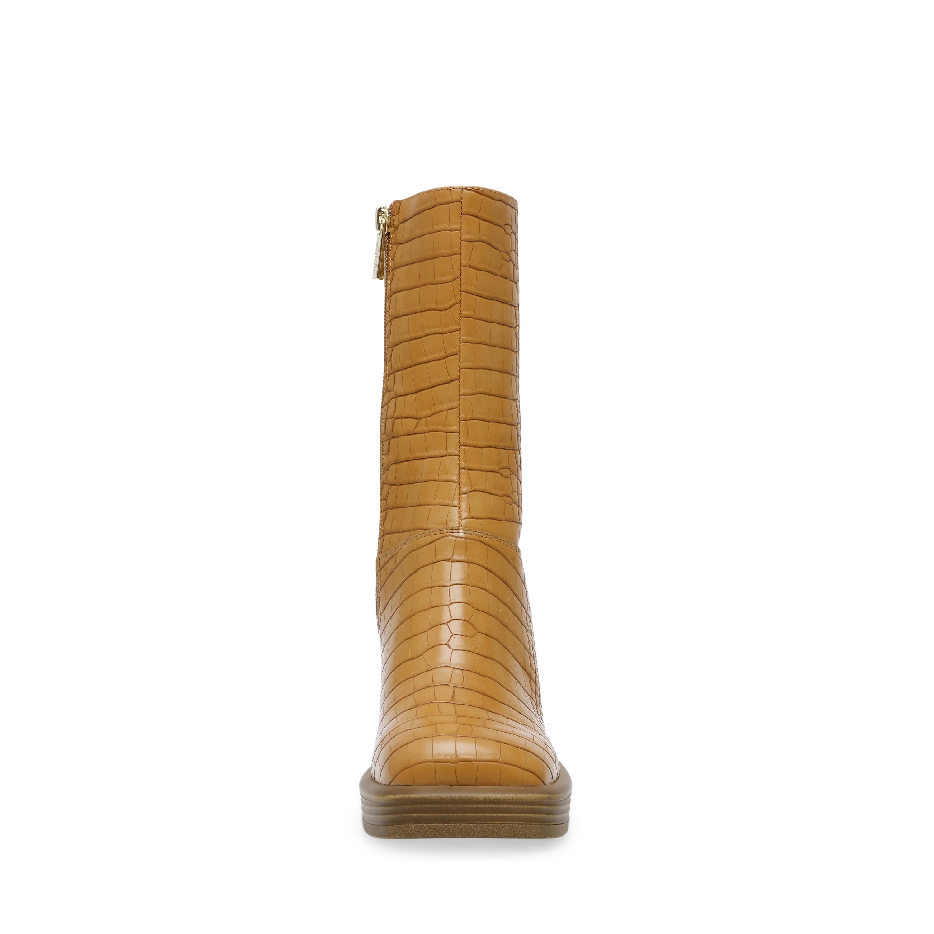 Finite Tan Croco - Stivaletti Donna Marroni SMSFINITE-TANC  STEVE MADDEN 
