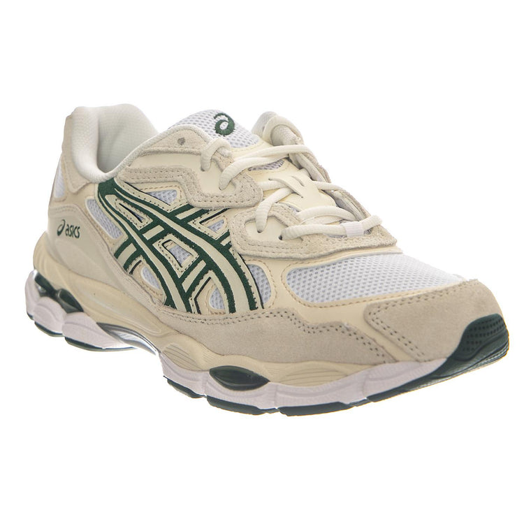 Gel-NYC Ivory / Forest Night - Scarpe Stringate Uomo Beige 1203383-750 IVORY-FOREST NIGHT ASICS 