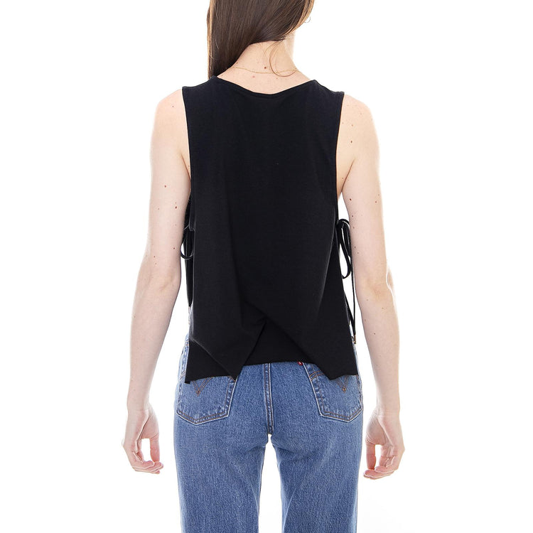 BIRDIE TOP BLACK 1821102101 . DR. DENIM 