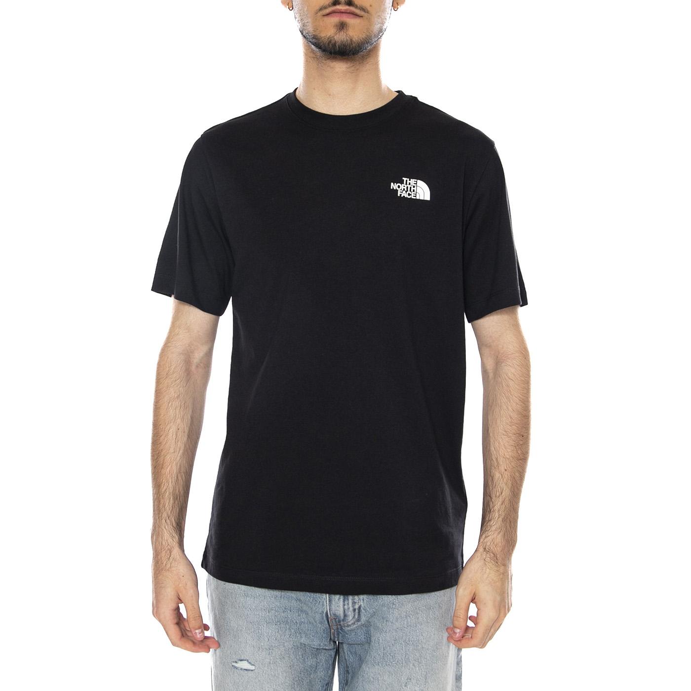 M Box NSE Celebration R Black - Maglietta Girocollo Uomo Nera NF0A8GV2 JK31 THE NORTH FACE 