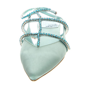 W' Pristina-Torquoise Saint Combo - Sandali Donna Turchesi JCR2P-150A  JEFFREY CAMPBELL 