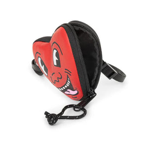 GROUPIE HEART KEITHHARINGHEART - Borsello a Tracolla Rosso Collaborazione con Keith Haring EK0A5BN7 6Z61 EASTPAK 
