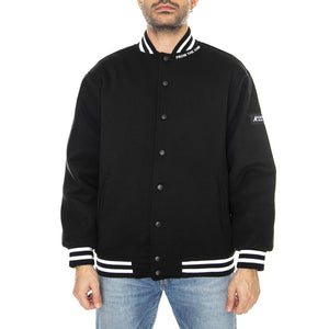 Bomber Giacca Black - Giacca Estiva Uomo Nera KAF22UBMJ104-99  KANGOL 