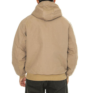 OG Active Jacket Peanut aged canvas - Giacca con Cappuccio Uomo Marrone I027360.2FS3K  CARHARTT WIP 