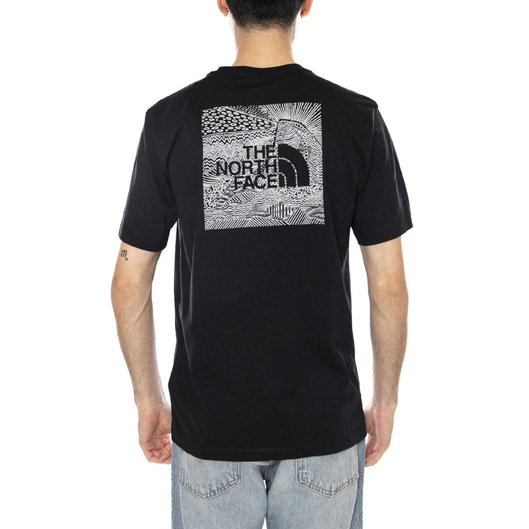 M Box NSE Celebration R Black - Maglietta Girocollo Uomo Nera NF0A8GV2 JK31 THE NORTH FACE 