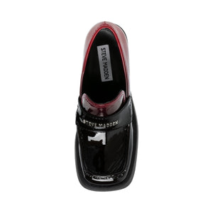 UTMOST-SM BLK/RED - Mocassini con Tacco Alto Donna Neri / Multicolore SMSUTMOST-SM-BLKRED . STEVE MADDEN 