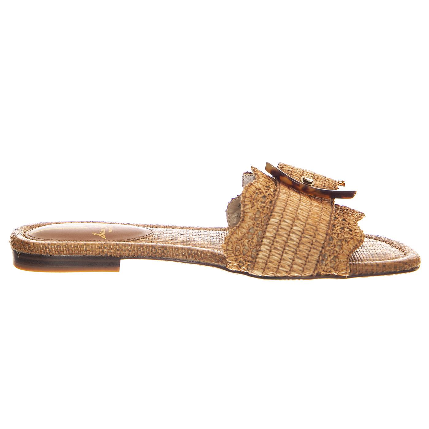 Bambi Cuoio - Sandali Donna Marroni SESBAMBI-I5216F1201  SAM EDELMAN 