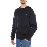 Exeter River Brushed Back Crew Sweatshirt Schwarz - Herren-Sweatshirt mit Rundhalsausschnitt Schwarz TIMBERLAND Herren