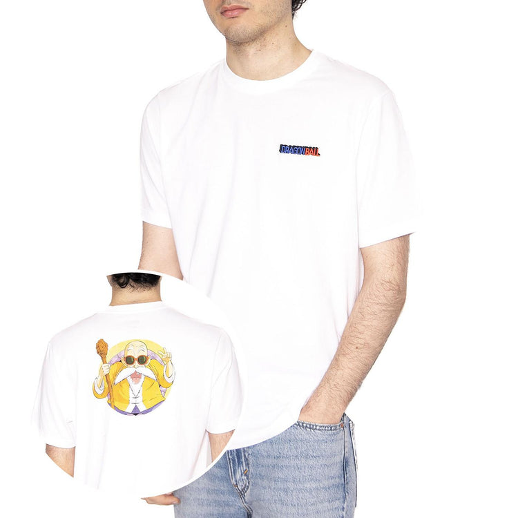 Kamesennin Dragion Nall T-Shirt White - Maglietta Girocollo Uomo Bianca 3214-WHITE  BRAVA FABRICS 