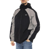 HUF Set Shell Jacket – Schwarze Herren-Kapuzenjacke von HUF Men