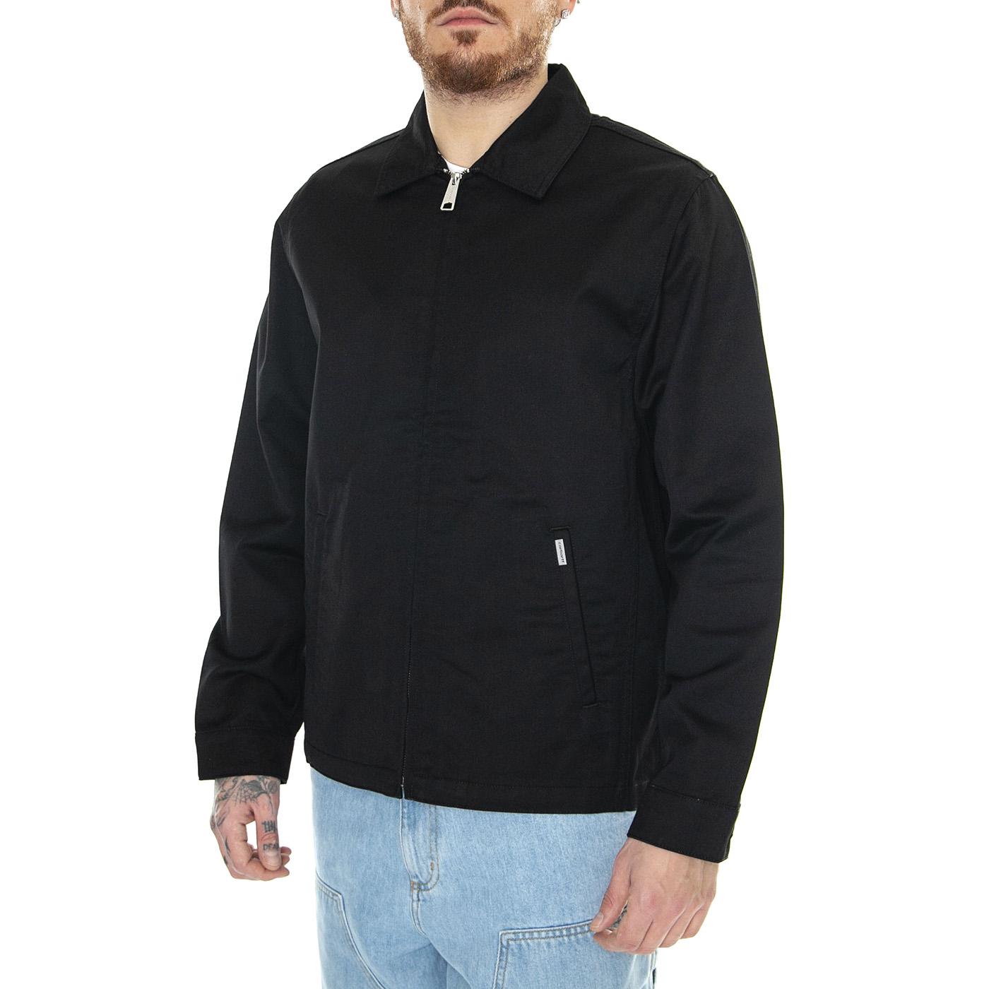 Modular Jacket Black /rinsed - Giacca Uomo Nera I030612.8902  CARHARTT WIP 