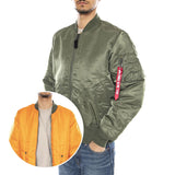 MA-1 Salbeigrüne Jacke – Wendejacke für Herren, Salbeigrün, ALPHA INDUSTRIES