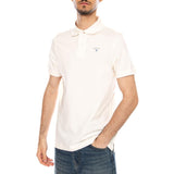TARTAN PIQUE POLO WHISPER WHITE / CLASSIC - Herren-Polo Weiß  Herren BARBOUR
