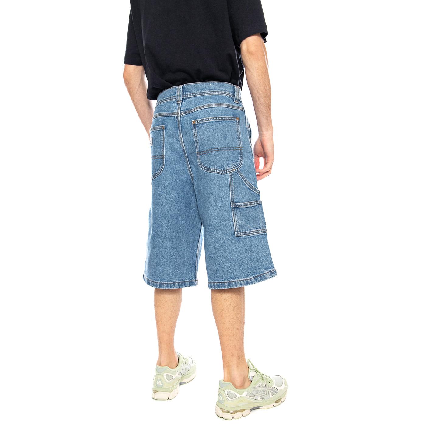 WORKWEAR SKATER SHORT KENNY - Bermuda Denim Jeans Uomo Blu 112377677 BL LEE 
