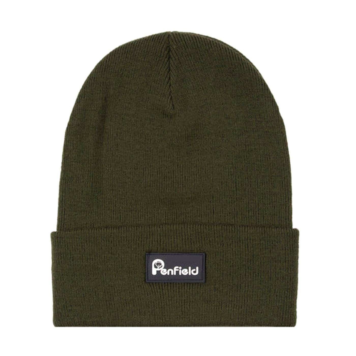 Penfield Bear Reverse Badge Be Forest Night - Cappellino a Cuffia Verde PFD0067-407  PENFIELD 