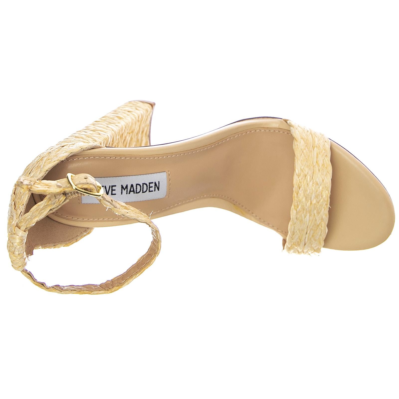  CARRSON-NAT RAFFIA  STEVE MADDEN 